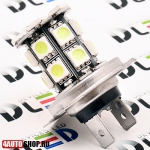   Светодиодная автолампа H7 - 20 SMD 5050 Black (2шт.)